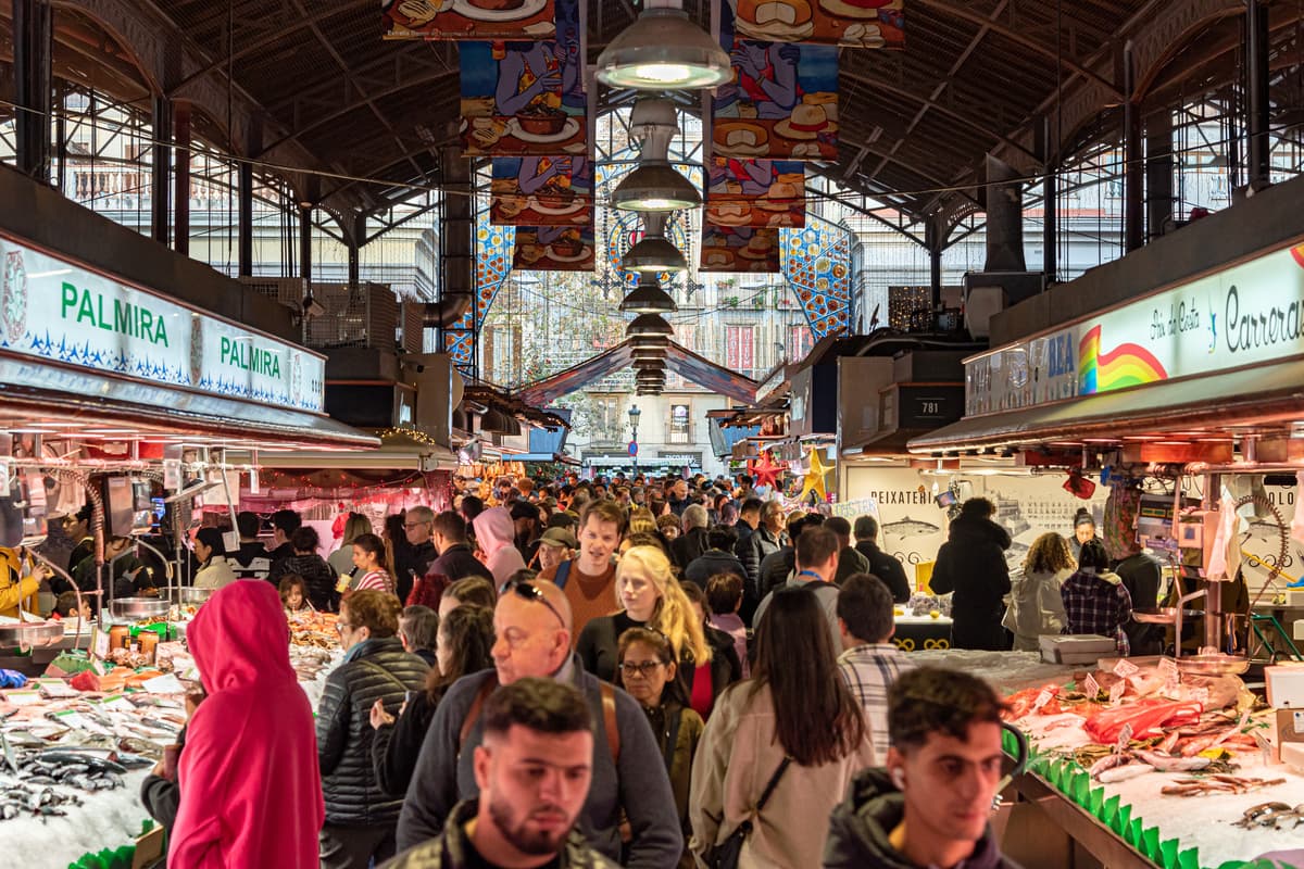 Barcelonské mercato. Ilustračné foto: Jorge Franganillo/flickr.com