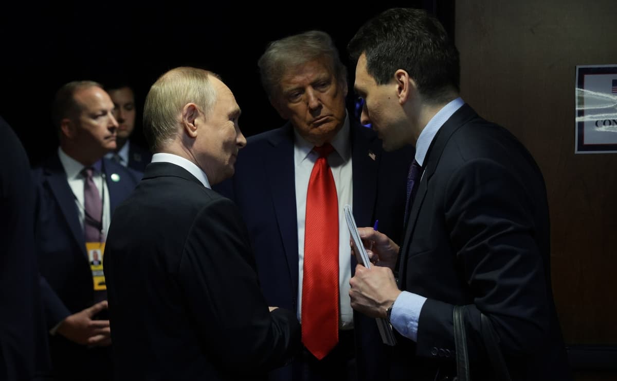 Trump s Putinom a Rubiom. Foto: Profimedia