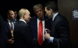 Trump s Putinom a Rubiom. Foto: Profimedia