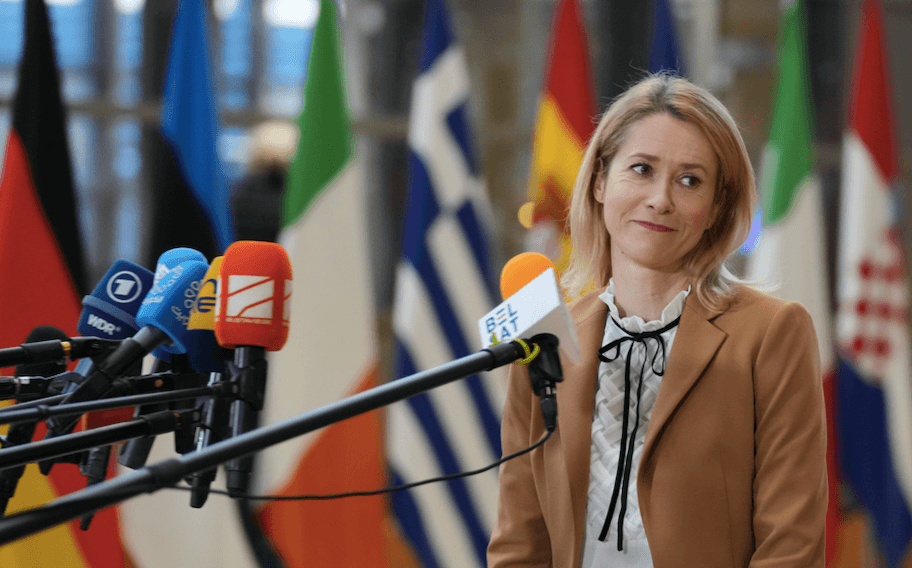 Kaja Kallasová. Foto: TASR/AP.