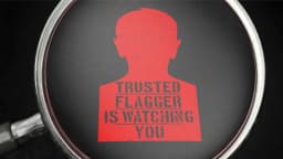 "Dôveryhodný nahlasovateľ vás sleduje" - ilustračná grafika. Foto iStock.com