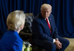 Ursula von der Leyenová a Donald Trump. Foto: American Photo Archive / Alamy / Profimedia